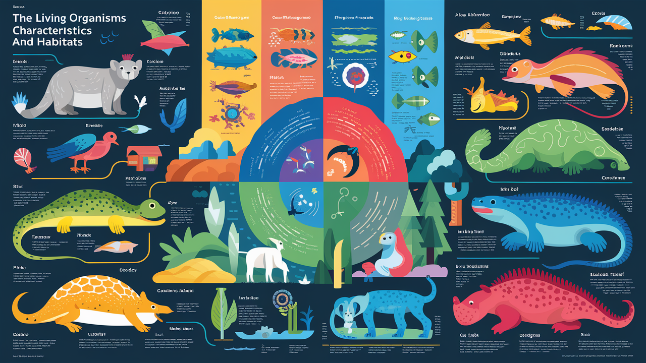 The Living Organisms Characteristics and Habitats