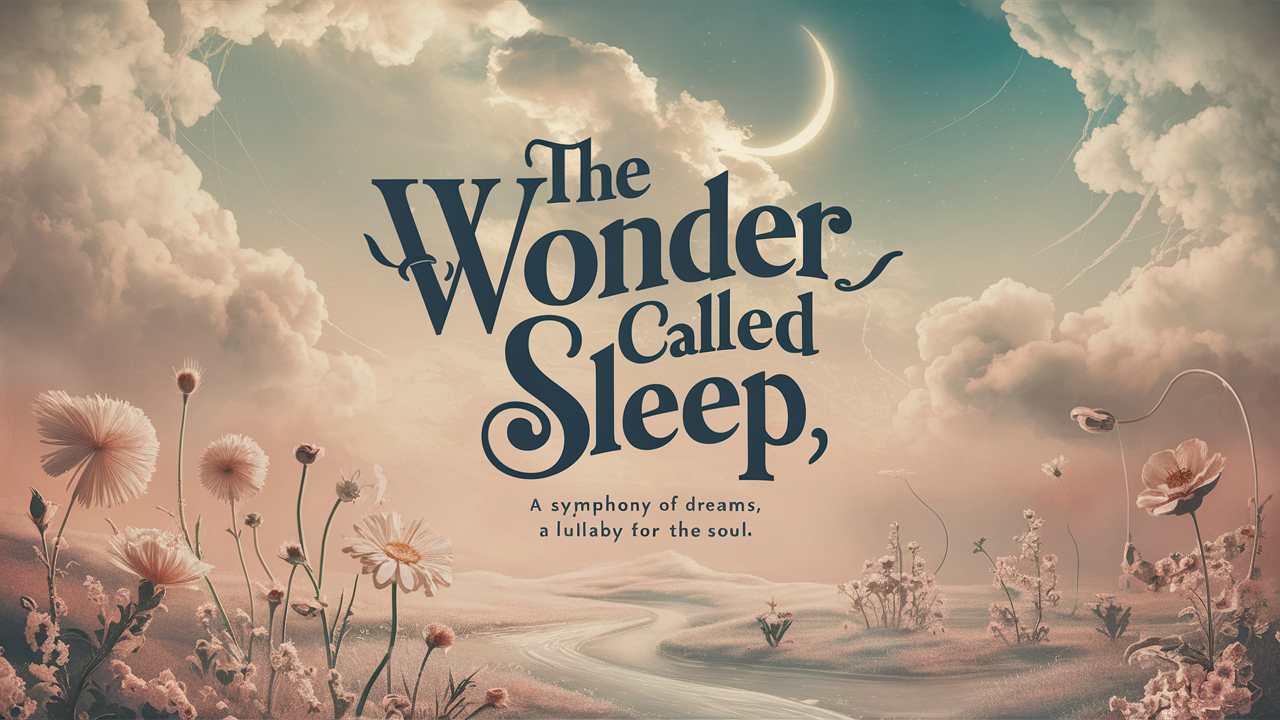 The Wonder Called Sleep