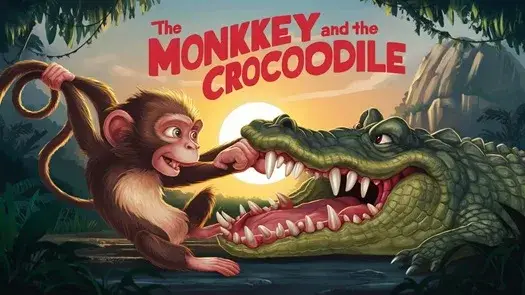 The Monkey and the Crocodile