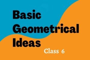 Basic Geometrical Ideas