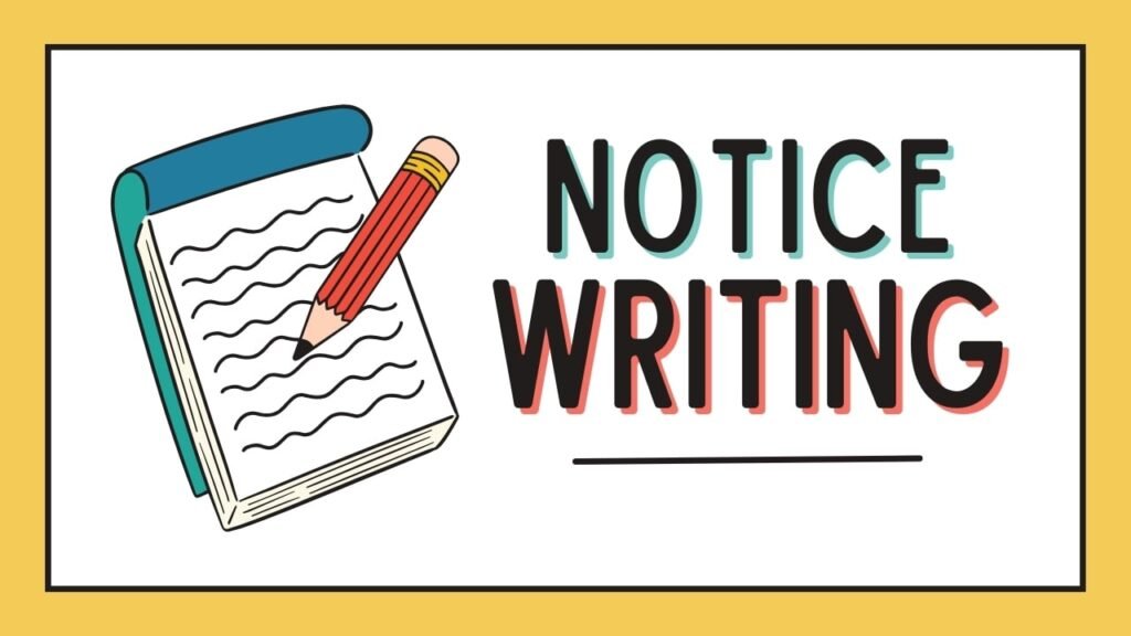 Best Notice Writing Format and Templates - Welcome to eStudyzone