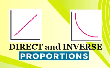 Direct and Inverse Proportions
