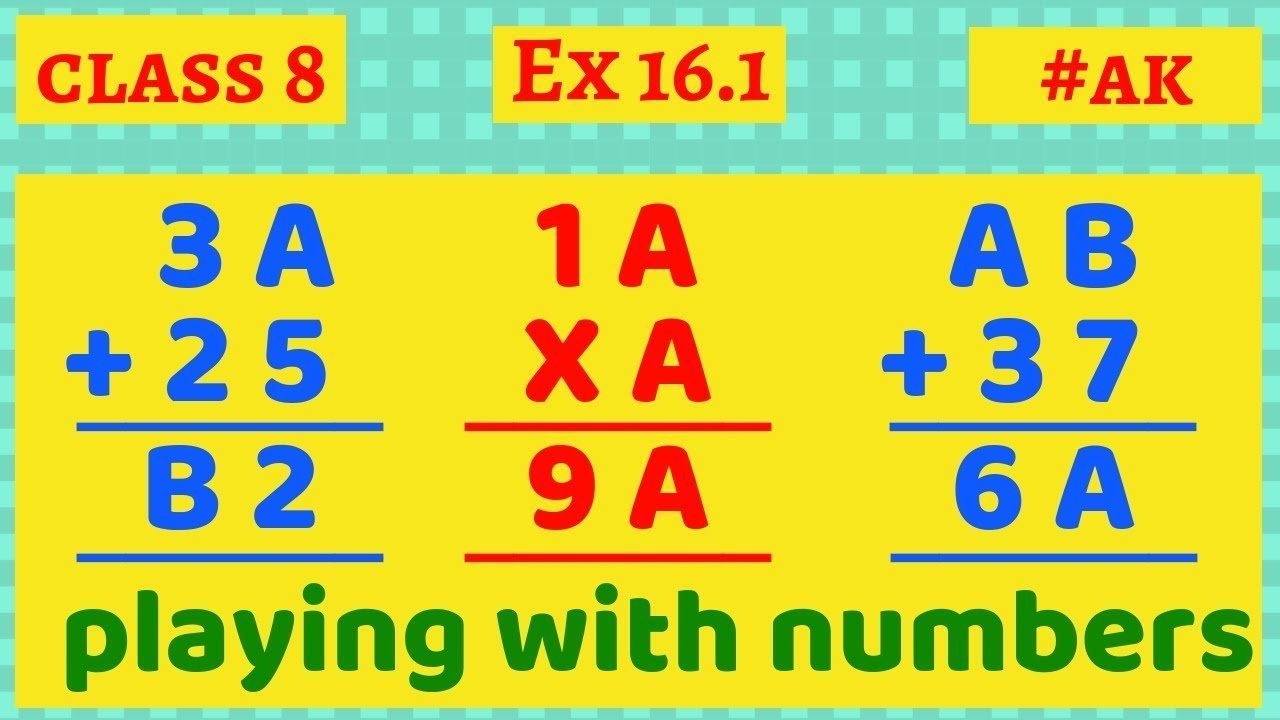 Playing with Numbers