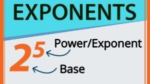 exponents and powers